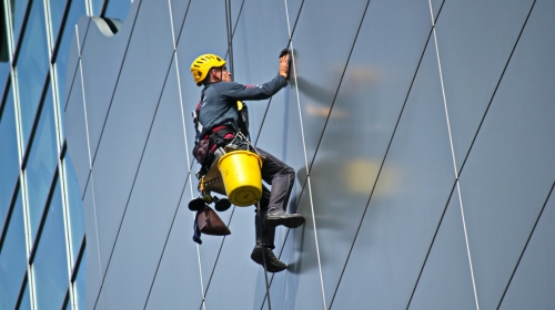 High Rise Glass Cleaning